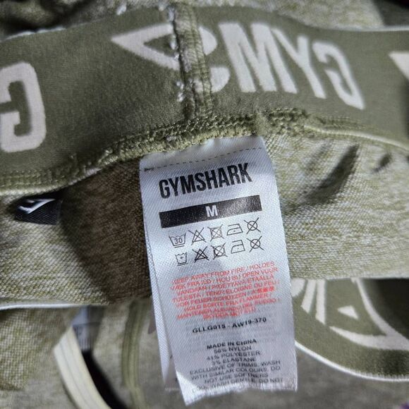 Gymshark Pants Size Medium Green Seamless Active Athletic Training Yoga Gym - Picture 4 of 4